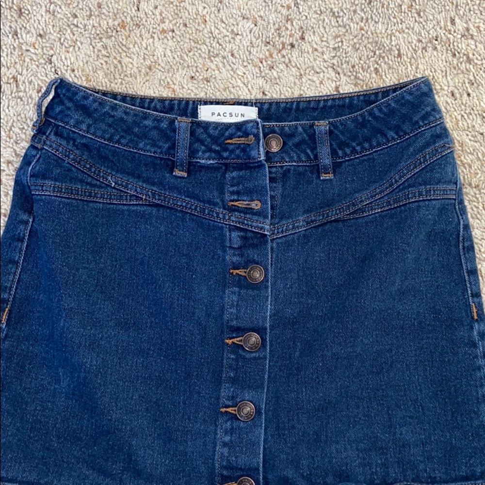 Jean skirt